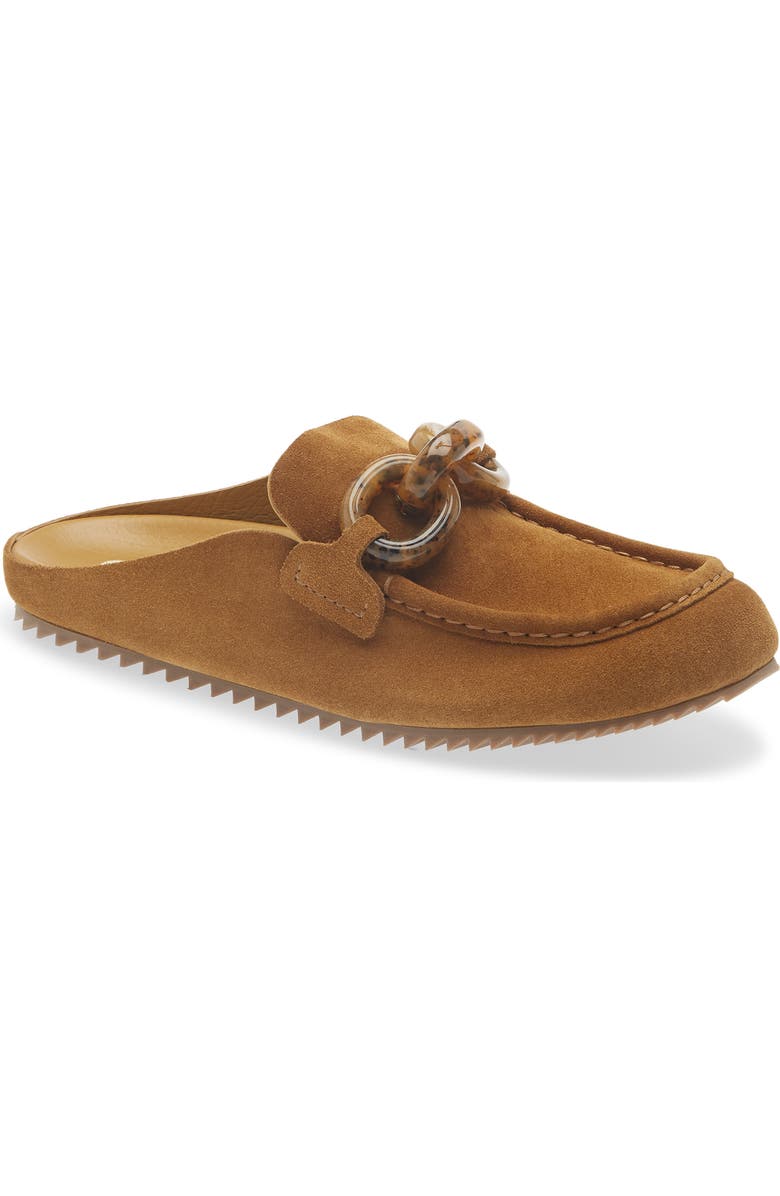 Pedro Garcia Bilma Leather Mule, Main, color, Alpaca Castoro-Tortoise