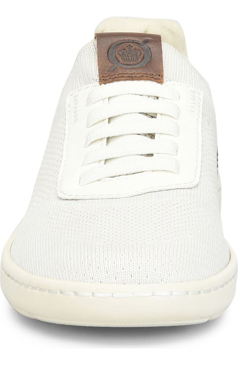 Børn Conrad III Sneaker, Alternate, color, White Knit