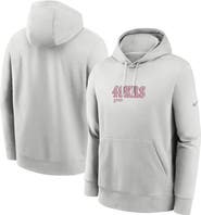 Nike Men's Nike Gray San Francisco 49ers Edge Pack French Terry Club Pullover Hoodie