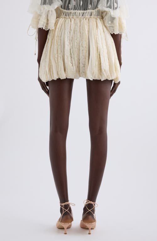 Chloé Mini Bloomer Shorts In Whisper White
