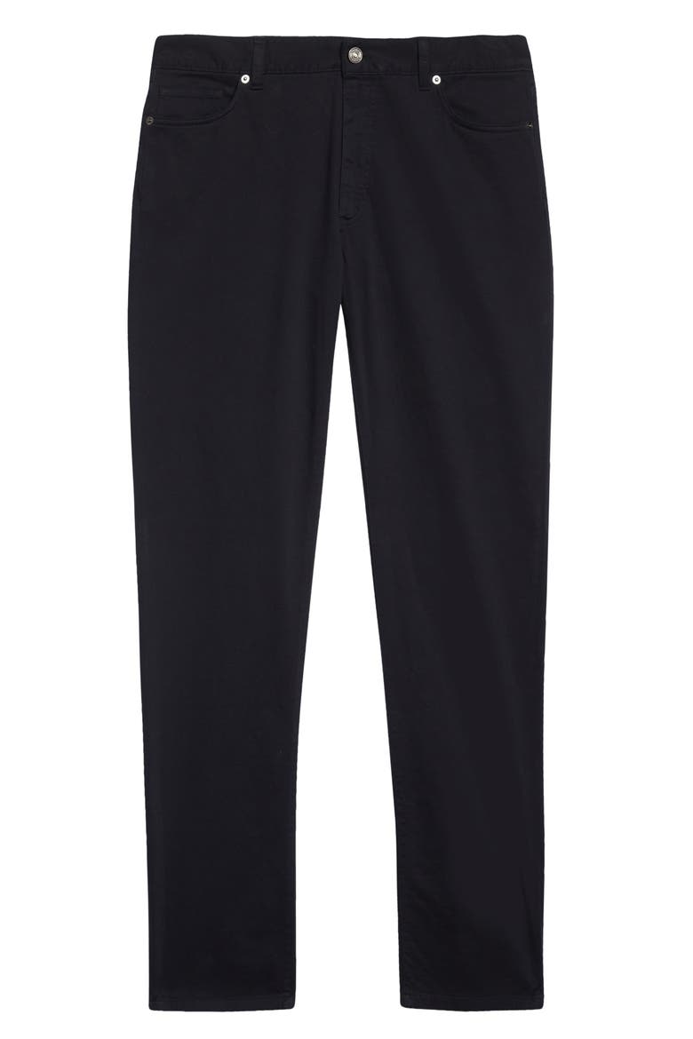 City Fit Stretch Cotton Pants, Alternate, color, NAVY