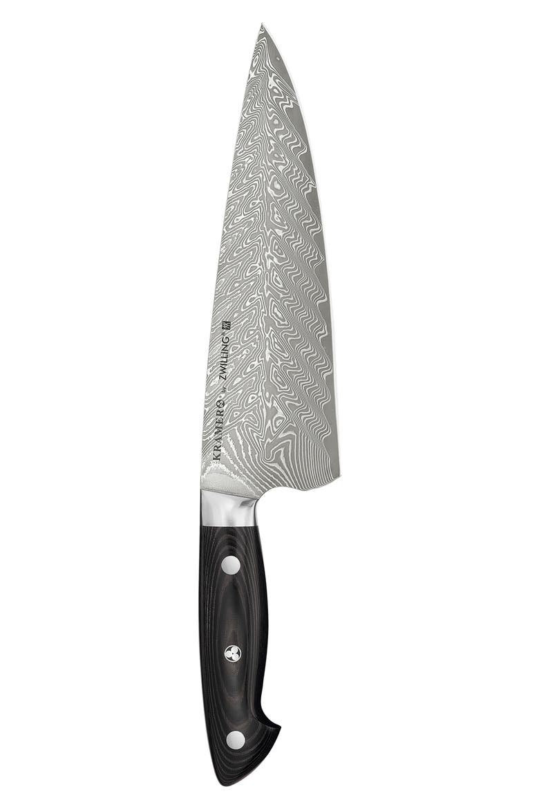Kramer Euroline Damascus Collection 8-Inch Chef's Knife, Main, color, STAINLESS STEEL