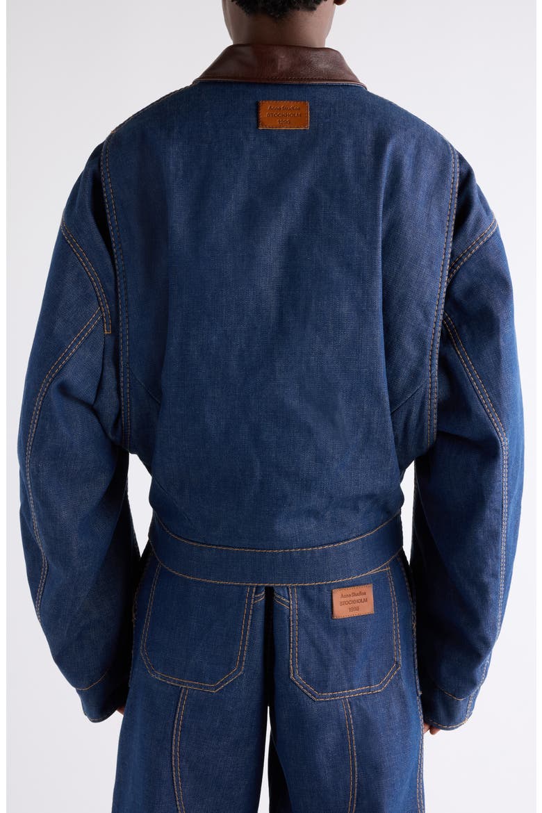 Ohniev Denim Jacket, Alternate, color, INDIGO BLUE