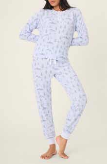 PJ Salvage Brushed Thermal Knit Pajamas