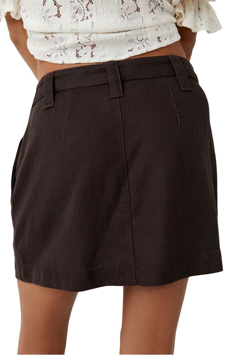 Free People Can't Blame Me Miniskirt, Alternate, color, 