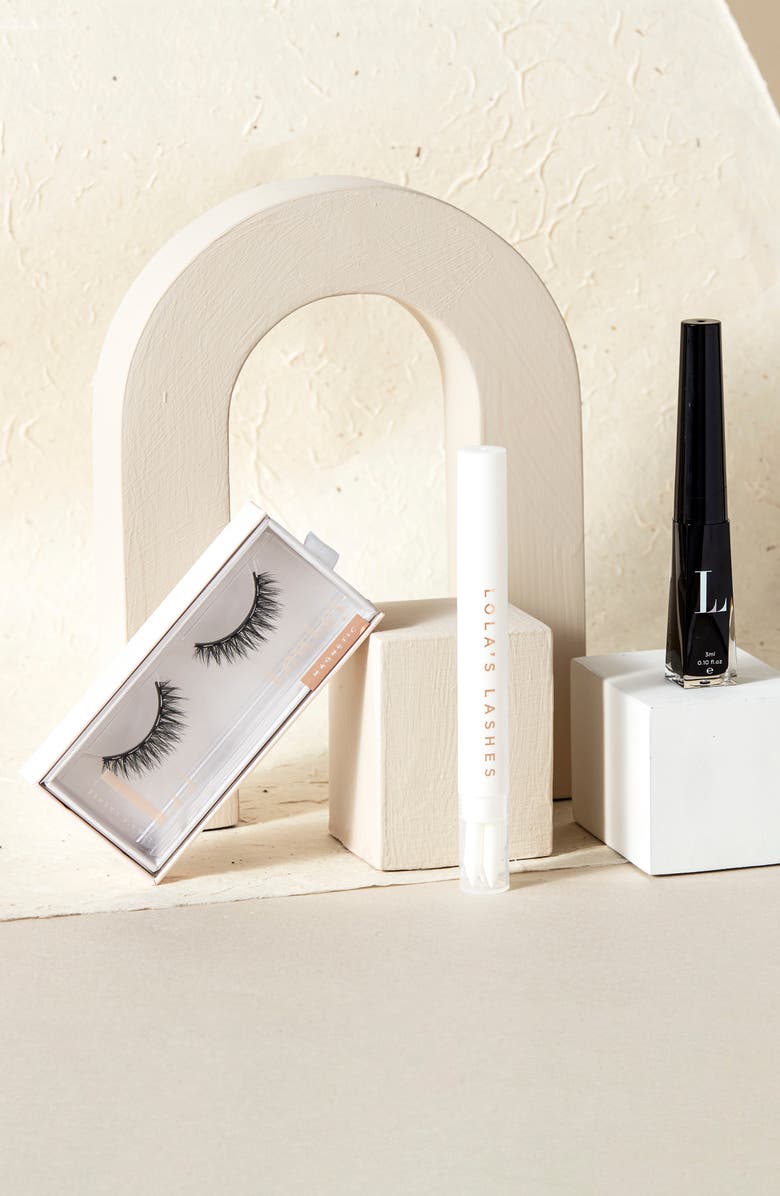 Lola's Lashes Lowkey Hybrid Magnetic Lash Set, Alternate, color, 
