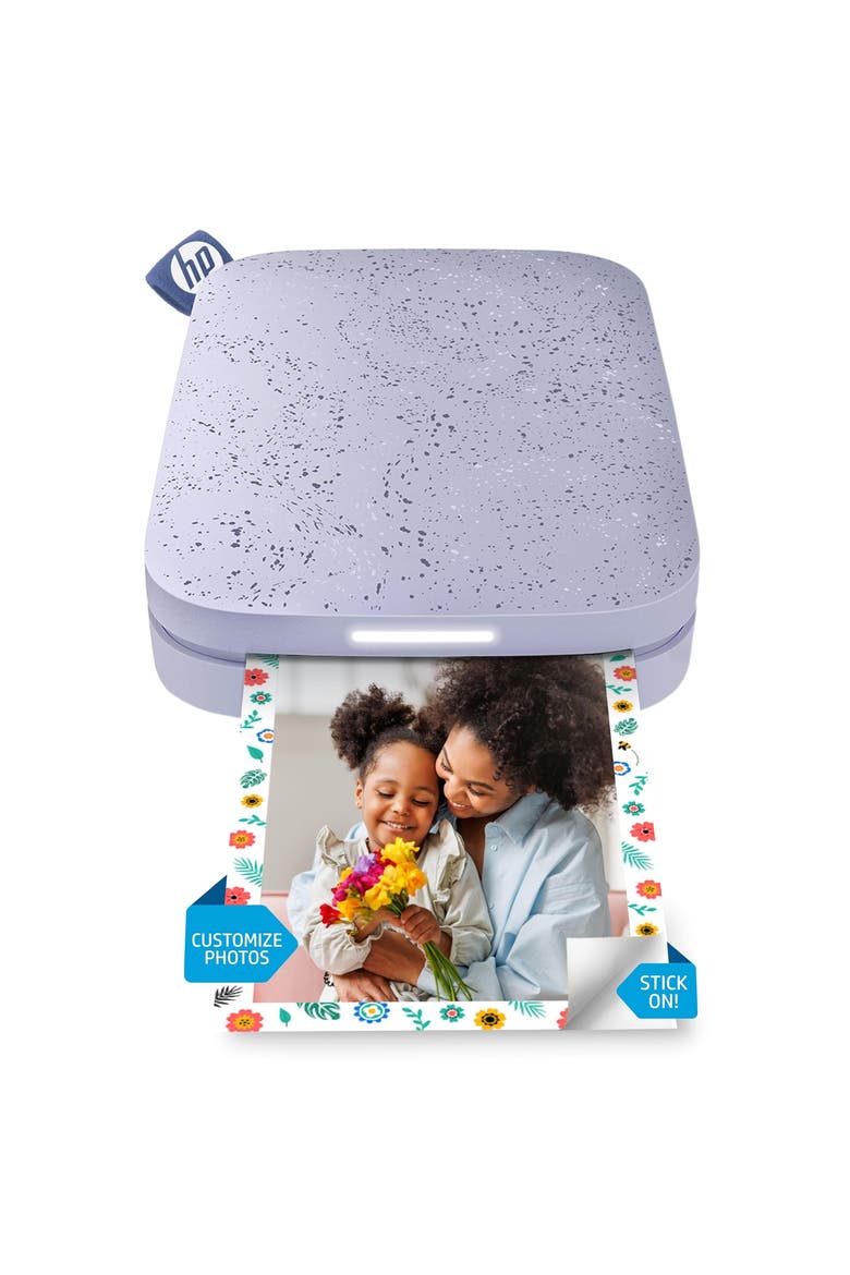Sprocket Portable 2x3 Instant Photo Printer, Prints From iOS or Android Devices, Main, color, Purple