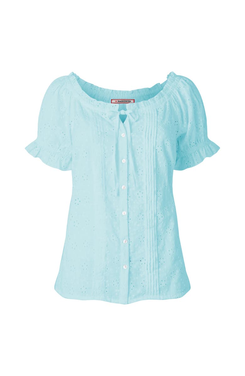 Joe Browns Eyelet Peasant Blouse, Alternate, color,