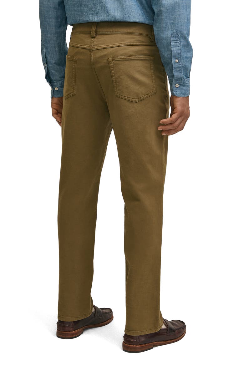 Richmond Five-Pocket Straight Leg Pants, Alternate, color, OILVEGREEN