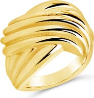 Sterling Forever Pli Ring