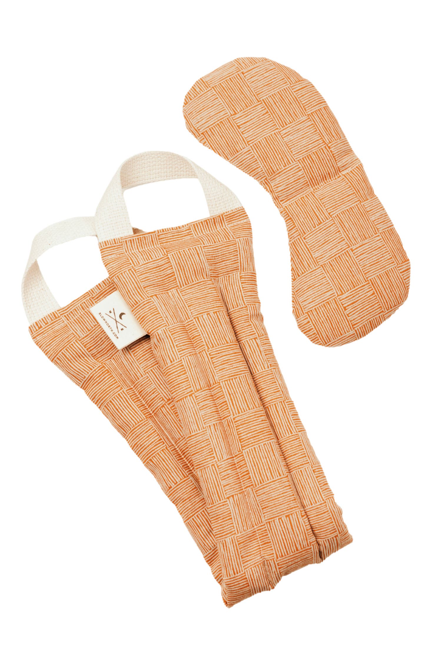 SLOW NORTH Eye Mask + Neck Wrap Bundle - Copper Fields 