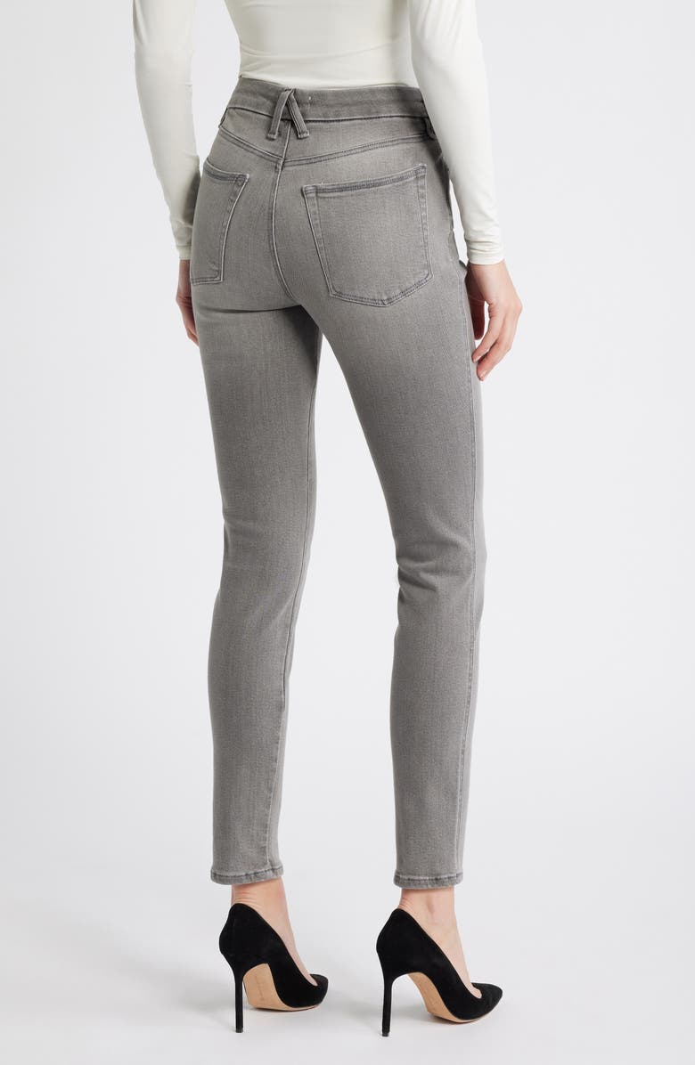 Good American Good Legs Skinny Jeans, Alternate, color, Black336