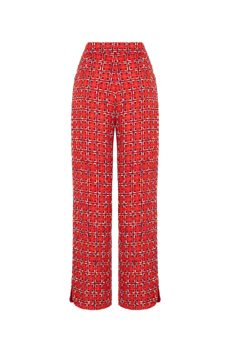 Nocturne High-Waist Tweed Pants, Alternate, color, 