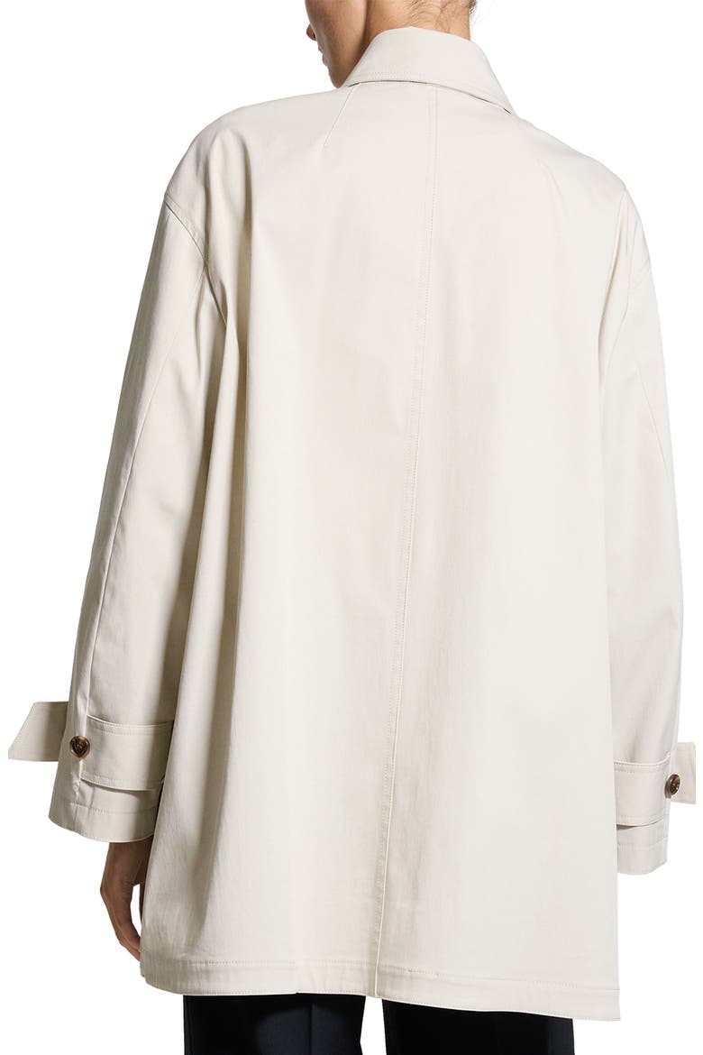 Sleek A-Line Trench Jacket, Alternate, color, SAND