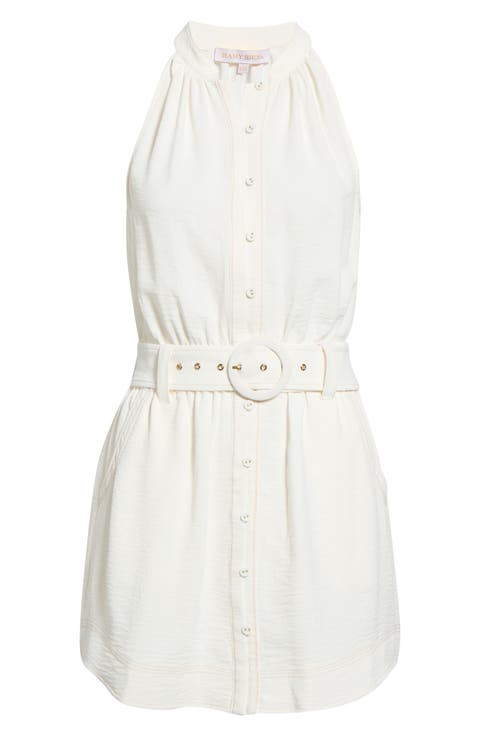 Mavi Sleeveless Belted Minidress
