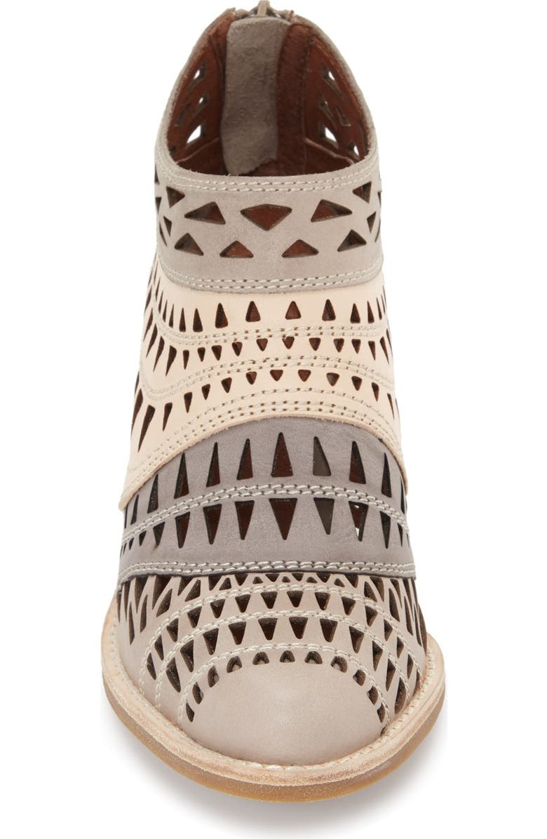 Jeffrey Campbell 'Faviola' Cutout Western Bootie, Alternate, color,