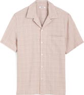 Madewell Puckered Cotton Seersucker Button-Up Shirt