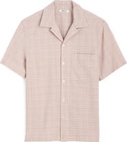 Madewell Puckered Cotton Seersucker Button-Up Shirt