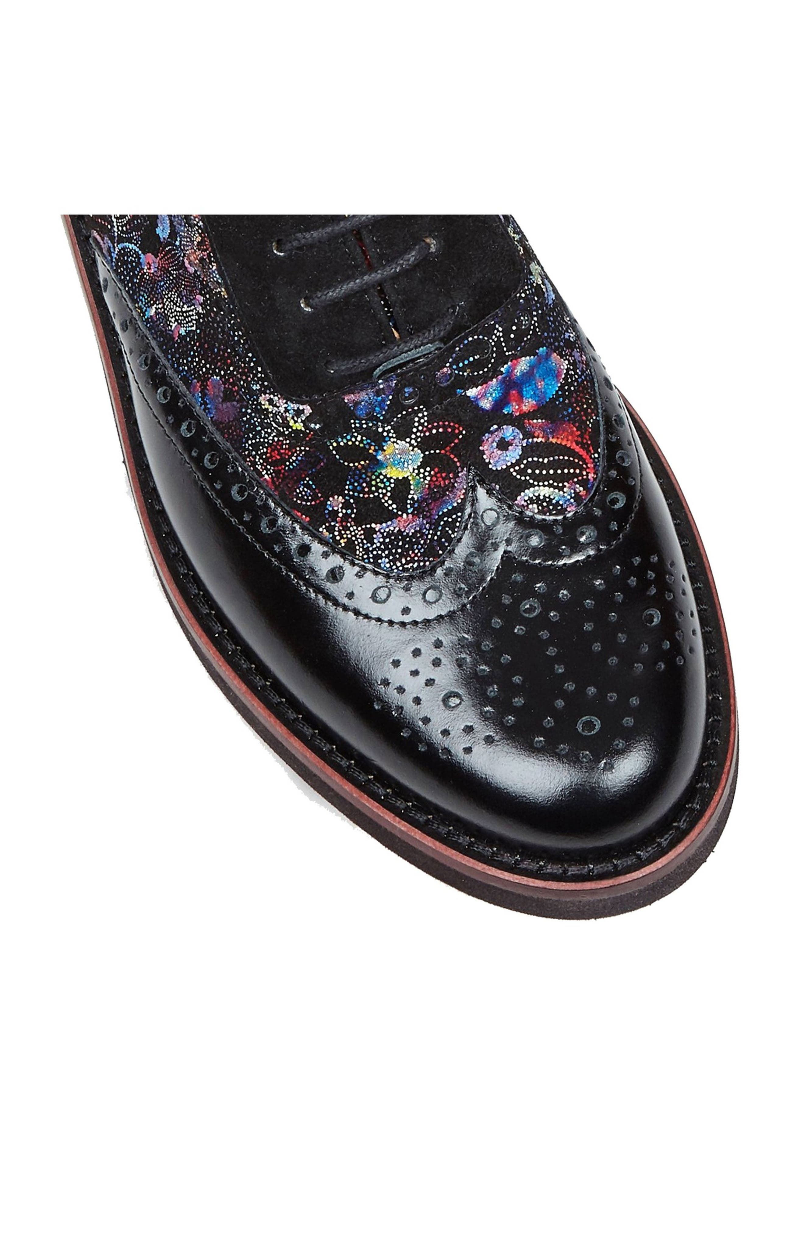 Vivienne Wingtip Oxford, Alternate, color, BLACK MULTI