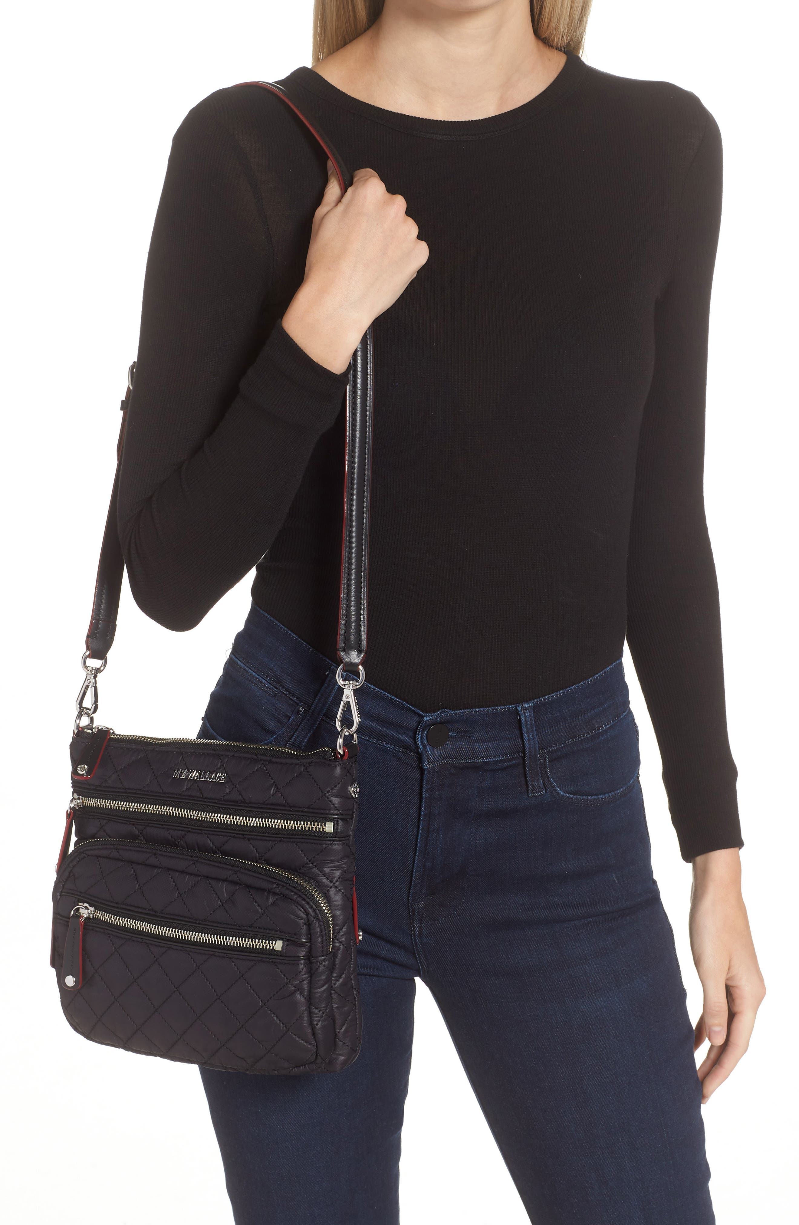 MZ Wallace Downtown Crosby Crossbody Bag, Alternate, color, 