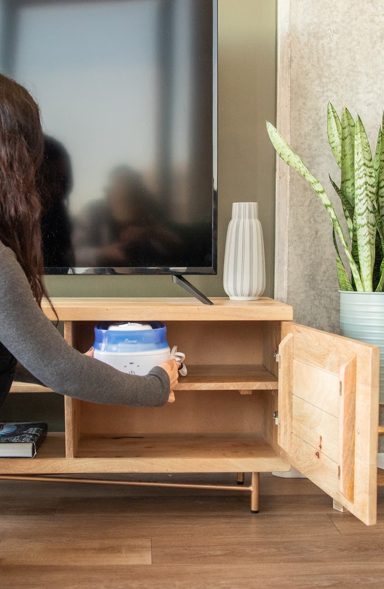 Crane Air Collapsible Ultrasonic 1-Gallon Cool Mist Humidifier, Alternate, color, Blue