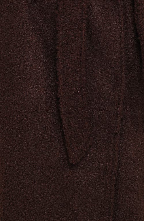 Petal And Pup Petal & Pup Goodie High Pile Fleece Coat In Brown