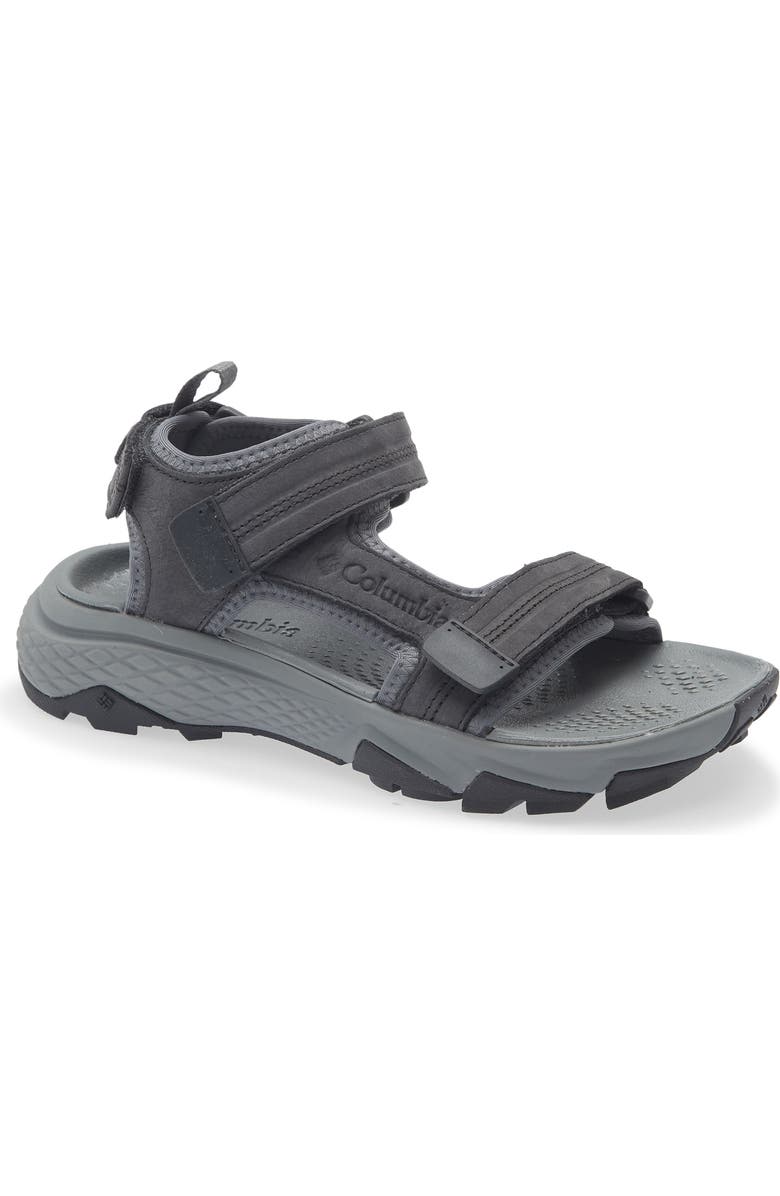 Columbia Peakfresh Rush Sport Sandal, Main, color, Shark/ Ti Grey Steel