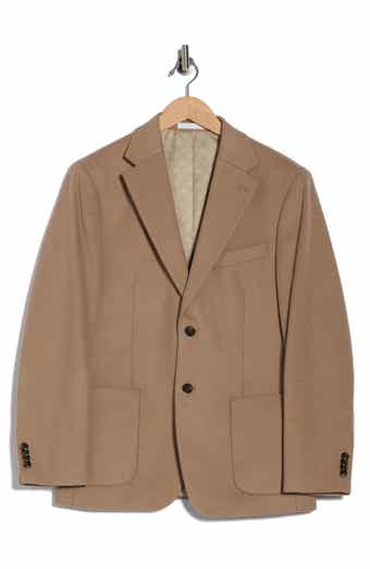 Michael Kors Notch Lapel Wool Blend Sport Coat