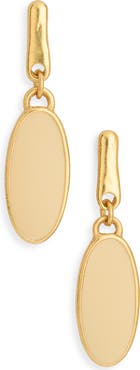 Karine Sultan Enamel Drop Earrings