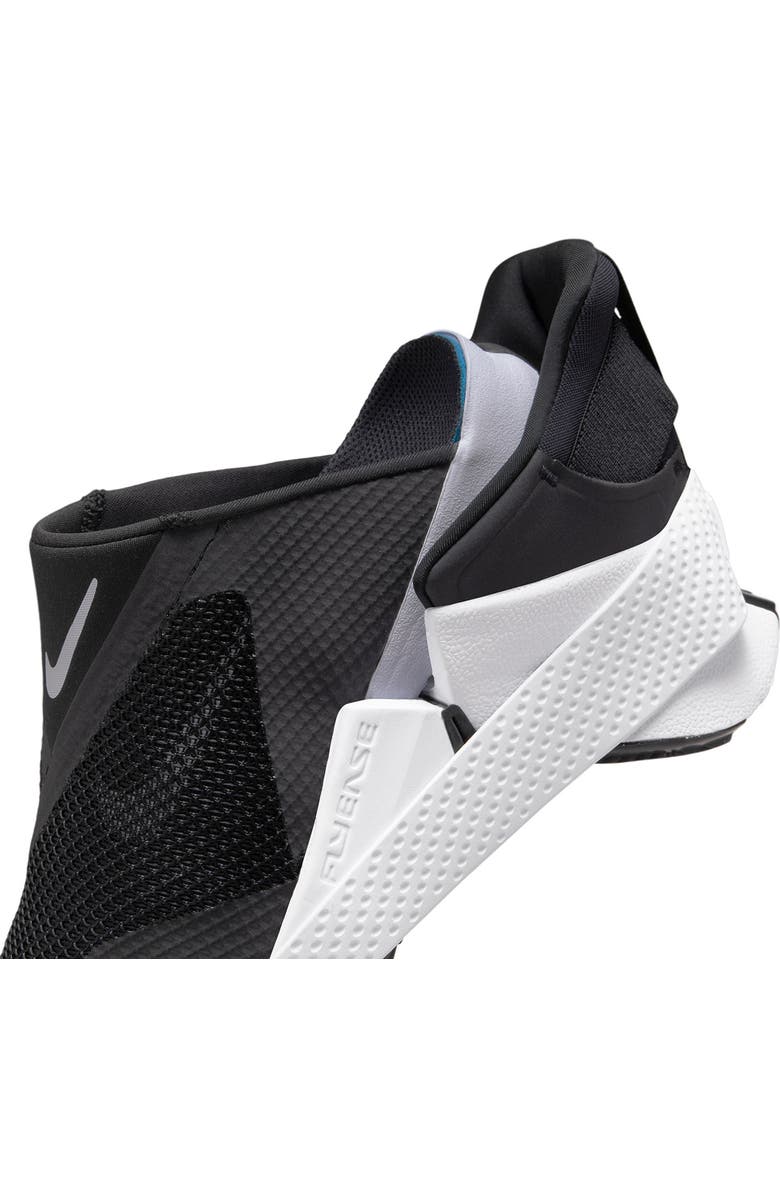 Nike Go Flyease Slip-On Sneaker, Alternate, color, 002 Black/White