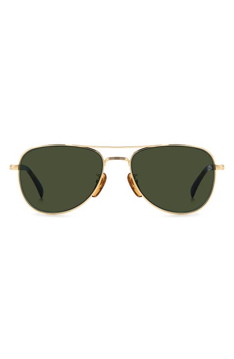 56mm Pilot Sunglasses