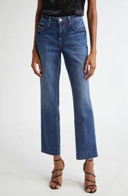 L'AGENCE Milana Stovepipe Straight Leg Jeans