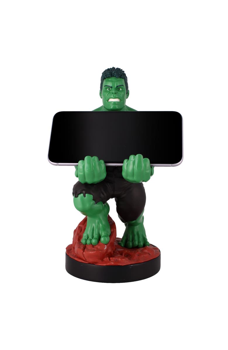 Exquisite Gaming Cable Guys Marvel Avengers Hulk Phone Stand & Controller Holder, Alternate, color, Multicolored
