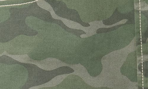 Hudson Jeans Camo High Rise Barrel Jeans In Multi
