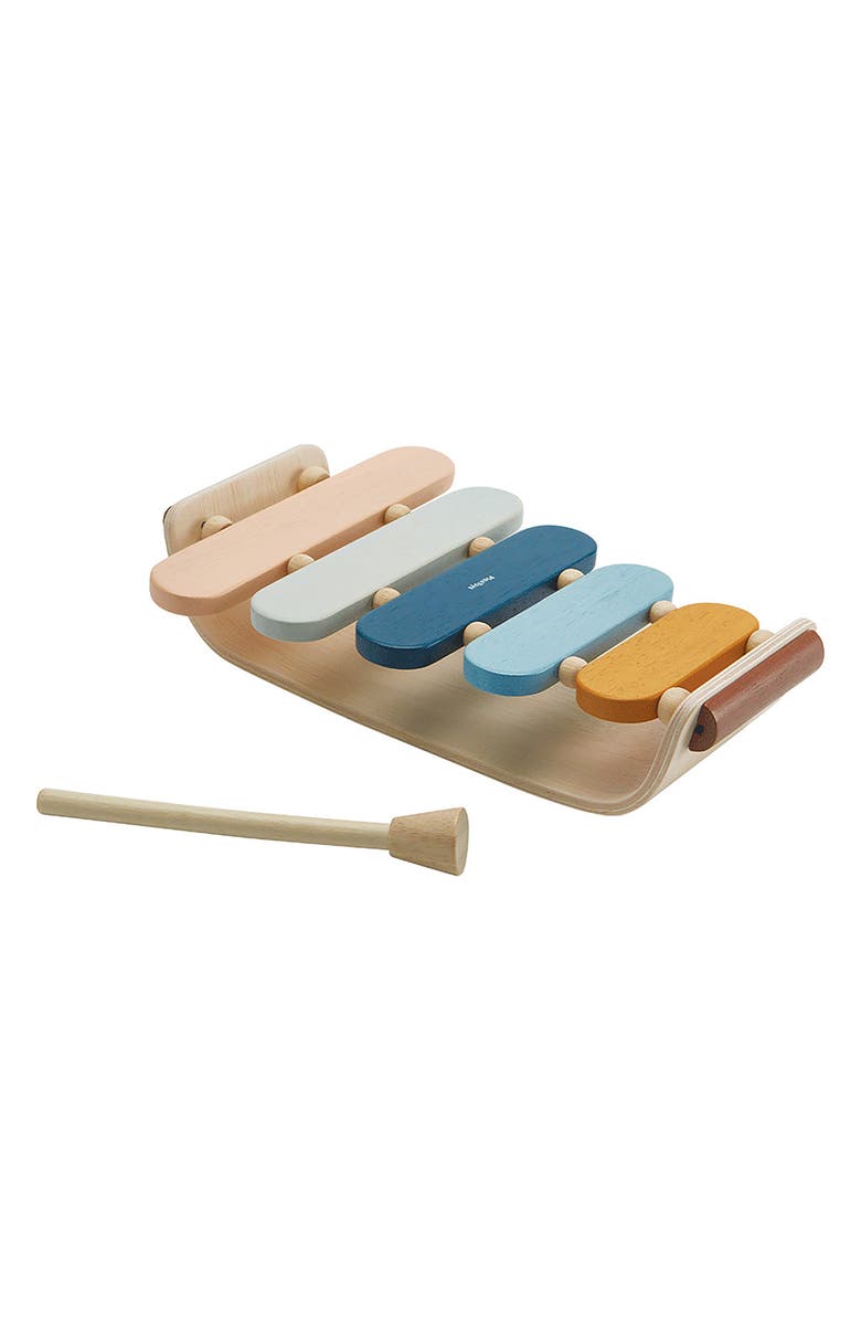 PlanToys<sup>®</sup> Orchard Oval Wood Xylophone, Alternate, color, 