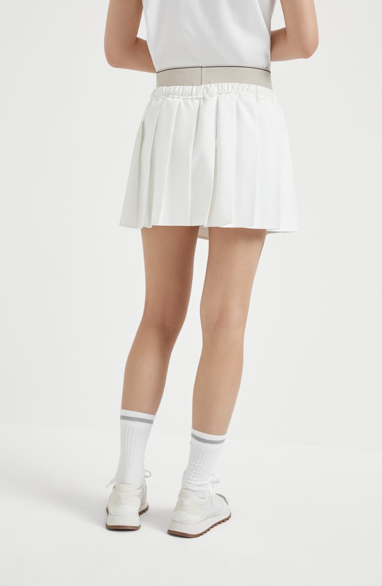 Brunello Cucinelli Miniskirt with Tennis Logo, Alternate, color, 