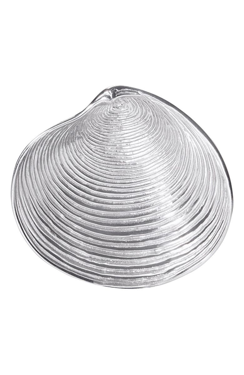 Mariposa Clam Sauce Dish, Main, color, Silver