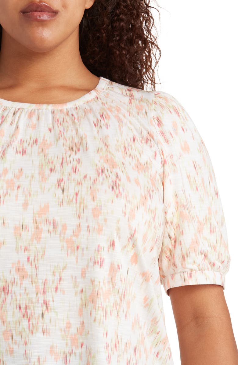 Wit & Wisdom Puff Sleeve Top, Alternate, color,