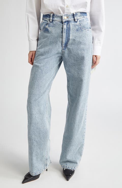 Gender Inclusive Sid Lace Loop Straight Leg Carpenter Jeans (Vintage Wash)