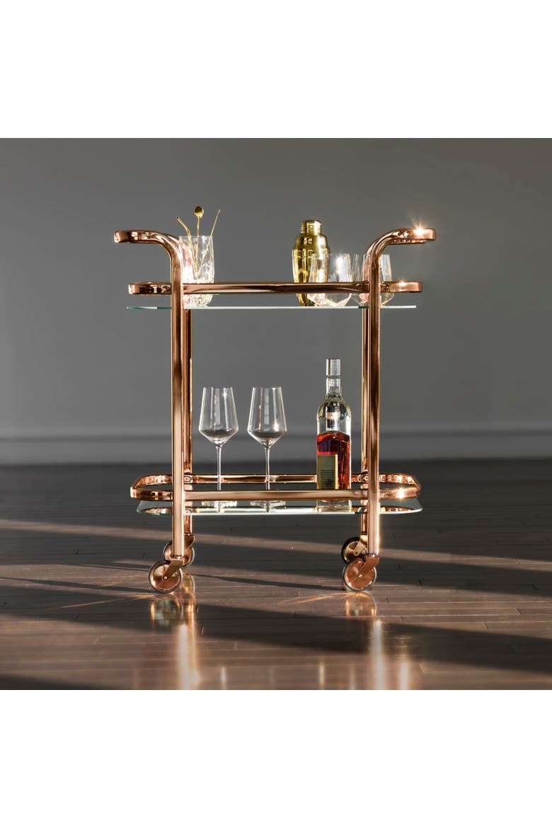Belmont Bar Cart, Alternate, color, Gold