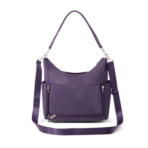Baggallini Nolita Convertible Hobo In Purple