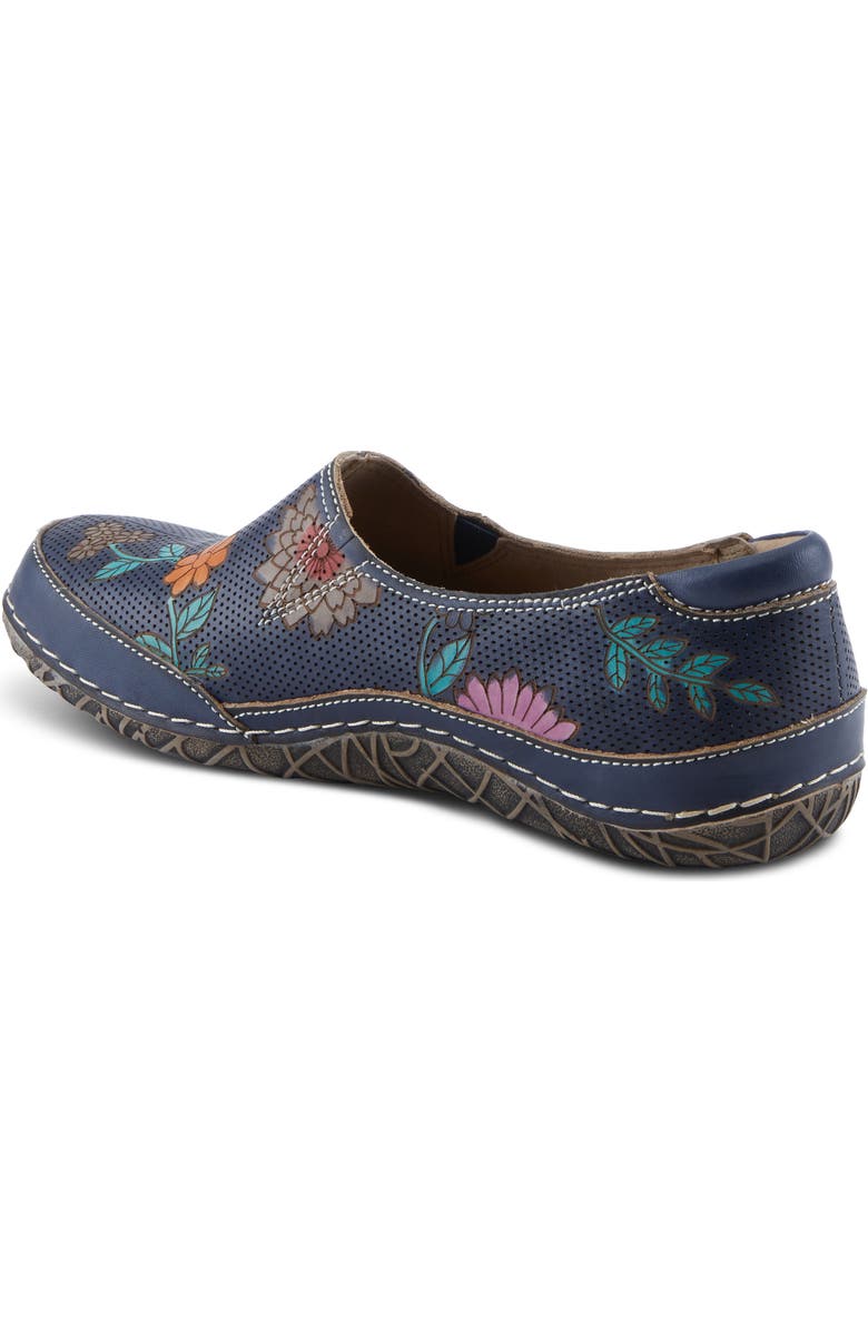 L'Artiste by Spring Step L'Artiste Libora Slip-On Flat, Alternate, color, Navy Multi