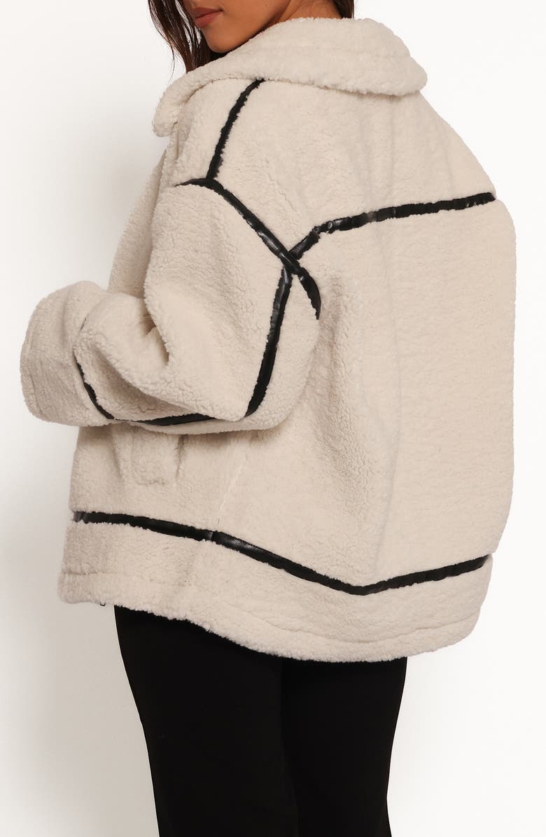 Petal & Pup Ricki Faux Shearling Jacket, Alternate, color,