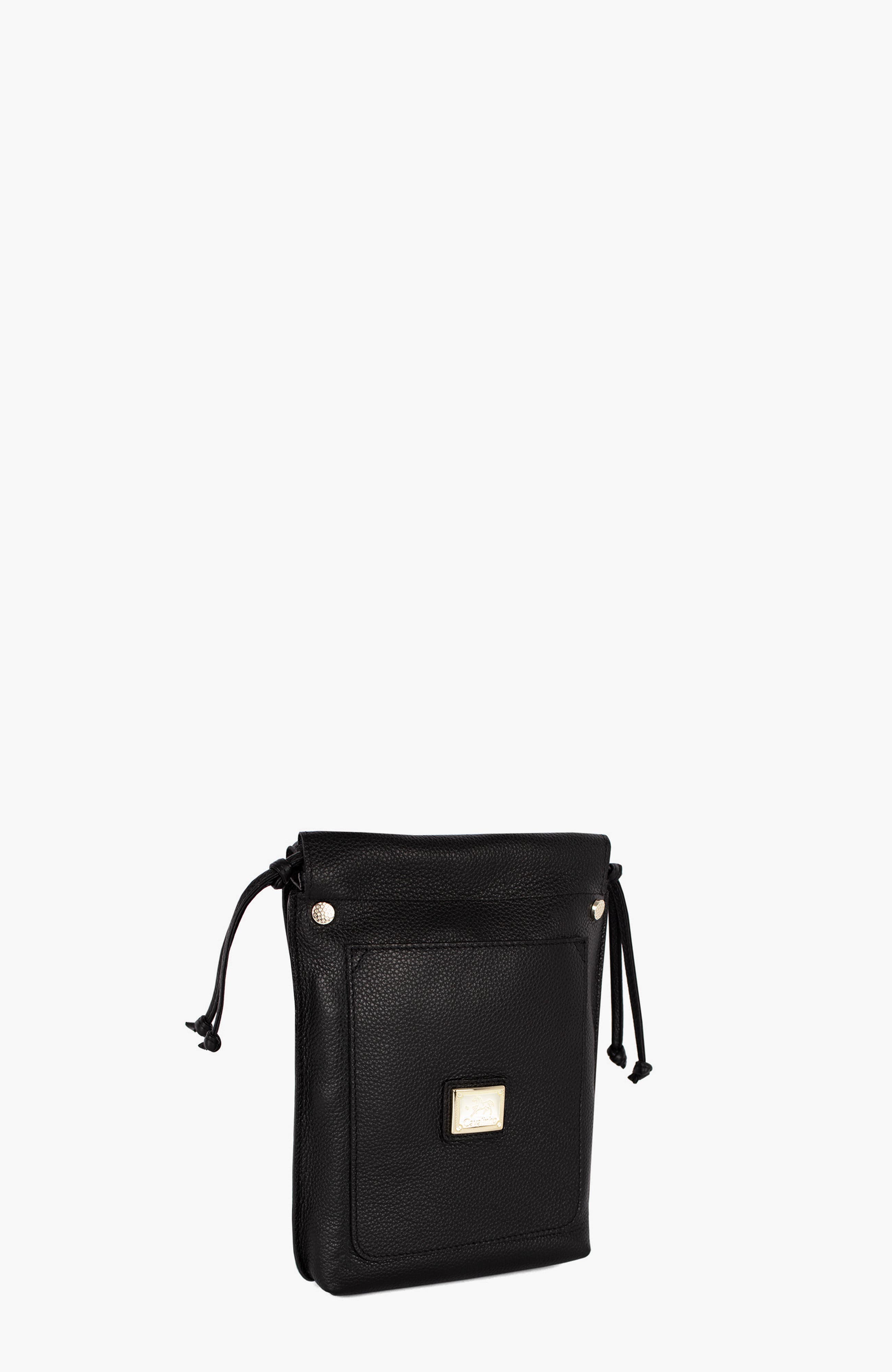 Muse 561 Pebbled Leather Small Crossbody Bag, Alternate, color, Black