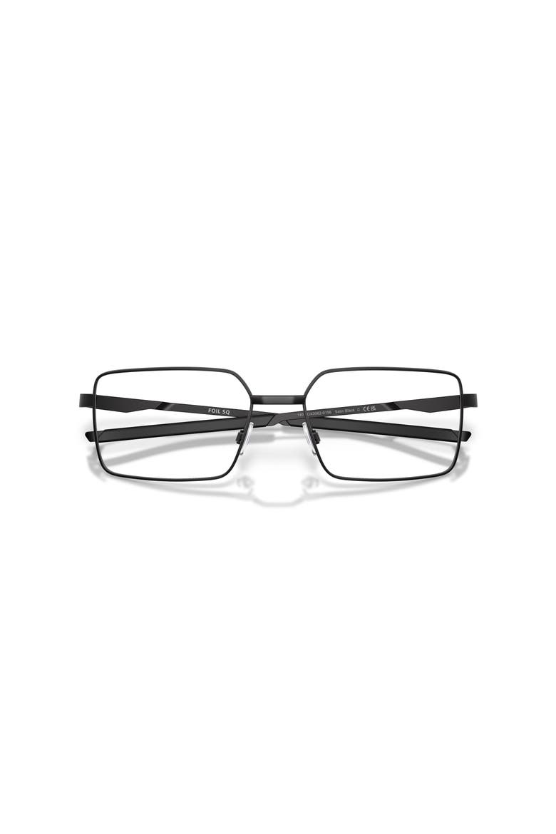 56mm Rectangle optical glasses, Alternate, color, Black