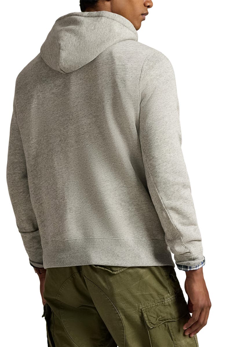 Polo Ralph Lauren Polo Bear Hoodie, Alternate, color, Loft Heather Bear