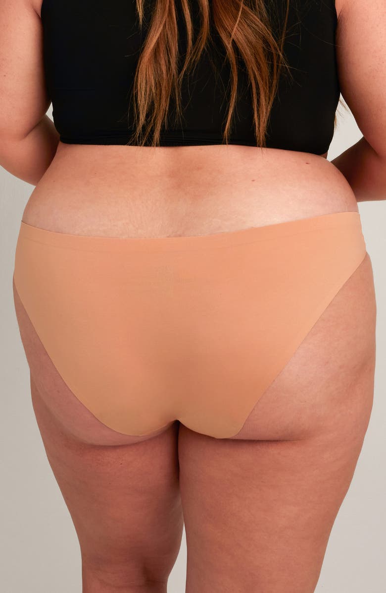 Saalt Seamless Bikini, Alternate, color, Beige