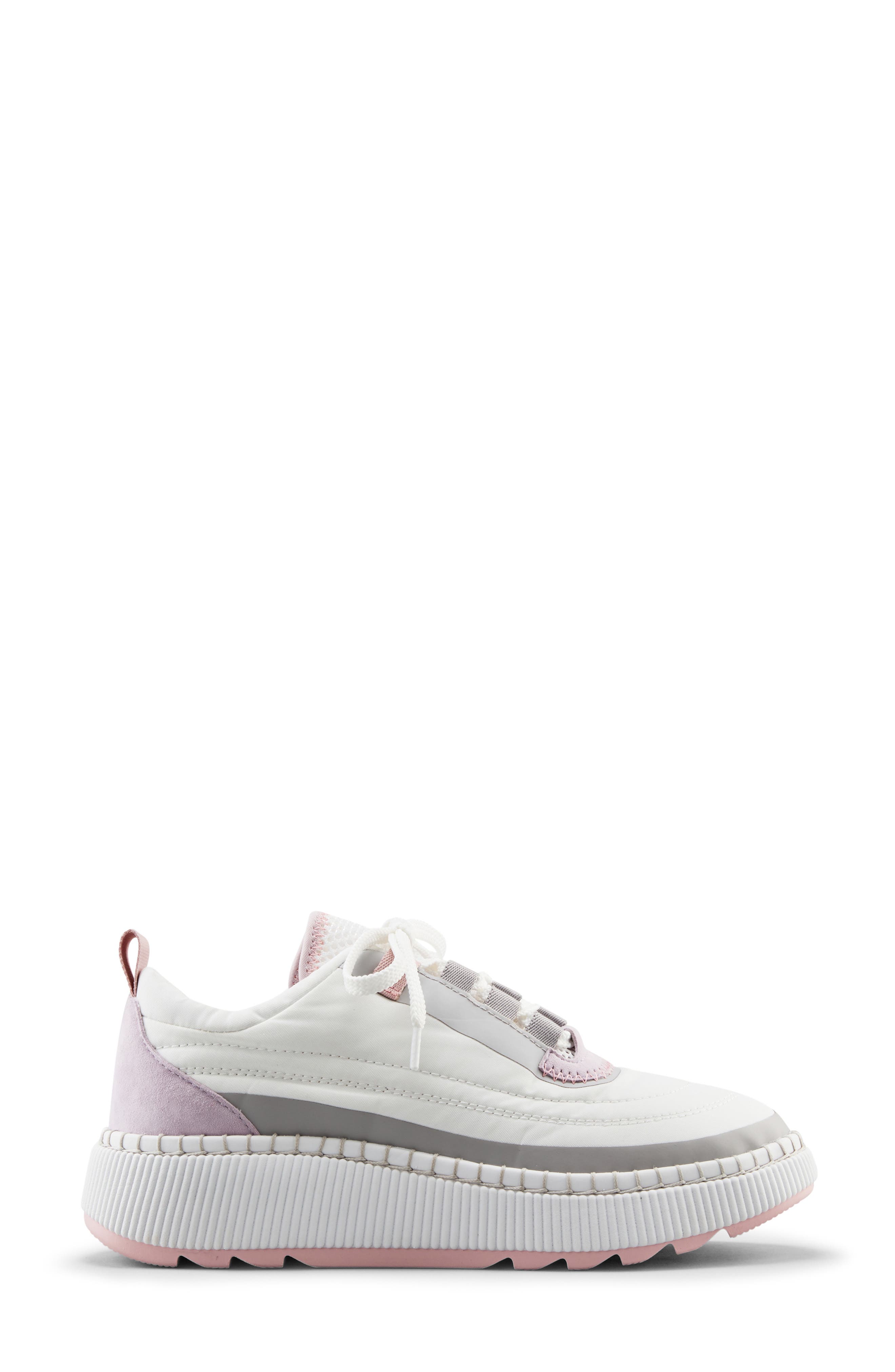 Sayah Waterproof Sneaker, Alternate, color, WHITE-LAVENDER