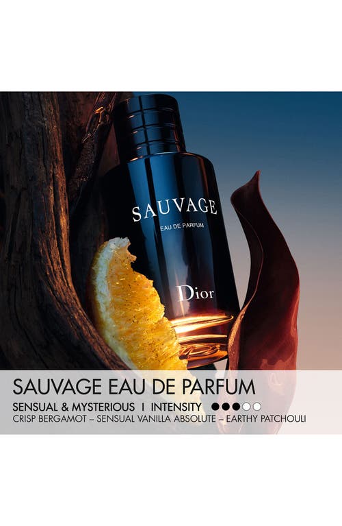 Dior Sauvage Eau De Parfum Set In Transparent