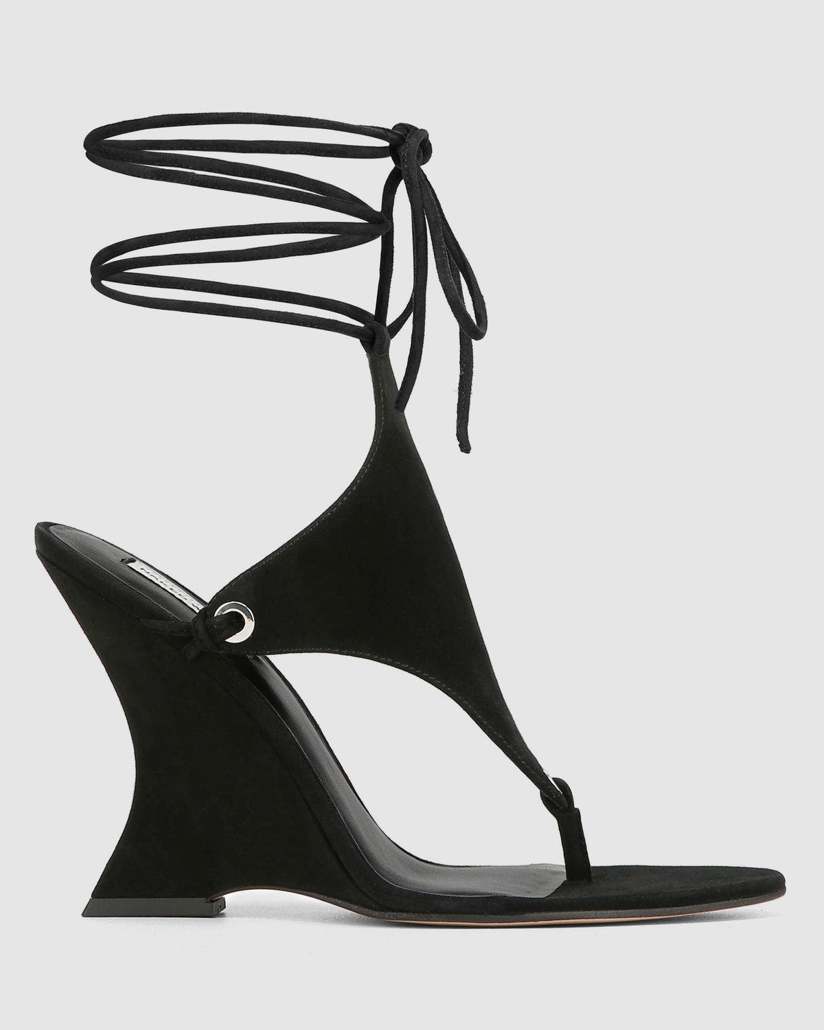 Naked Wolfe Rampage Wedge, Main, color, Black